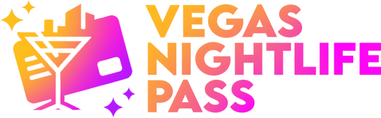Vegas Nightlife Pass logo featuring a VIP pass and cocktail glass icon